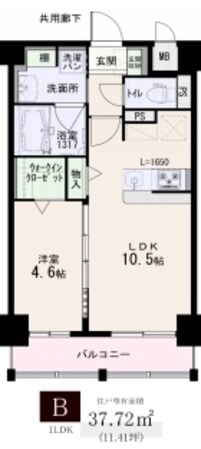 姫路駅 徒歩8分 7階の物件間取画像